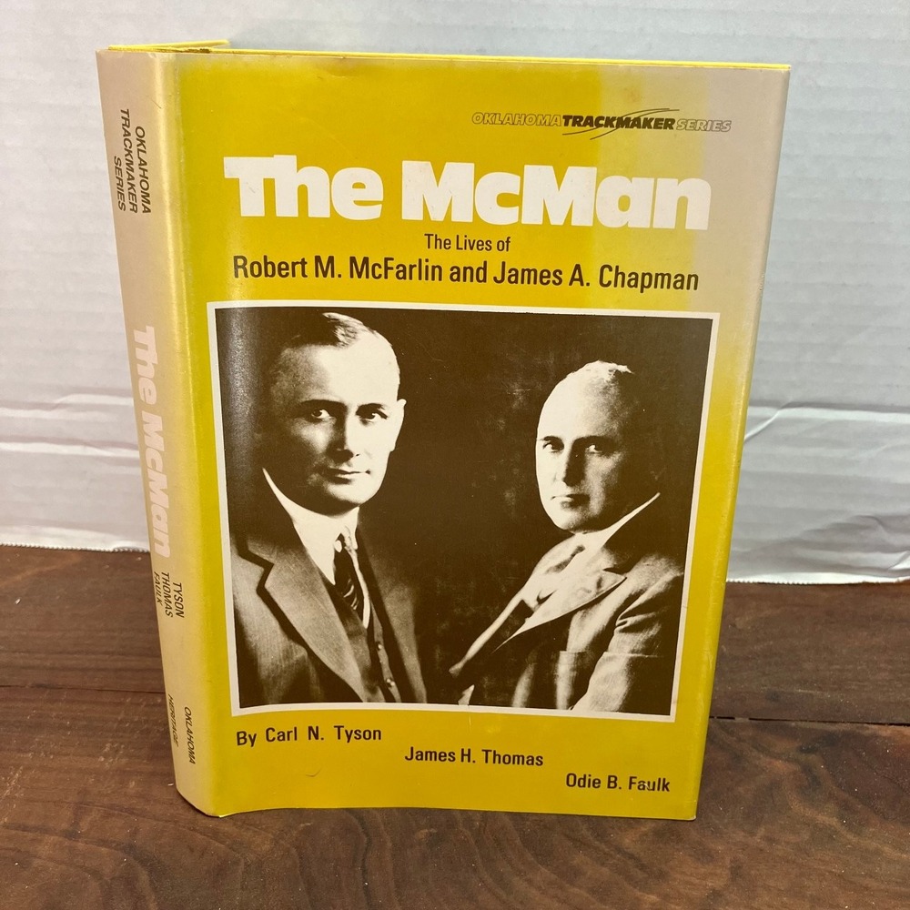 The McMan Tyson Thomas Faulk 1977 First Edition Oklahoma Trackmaker